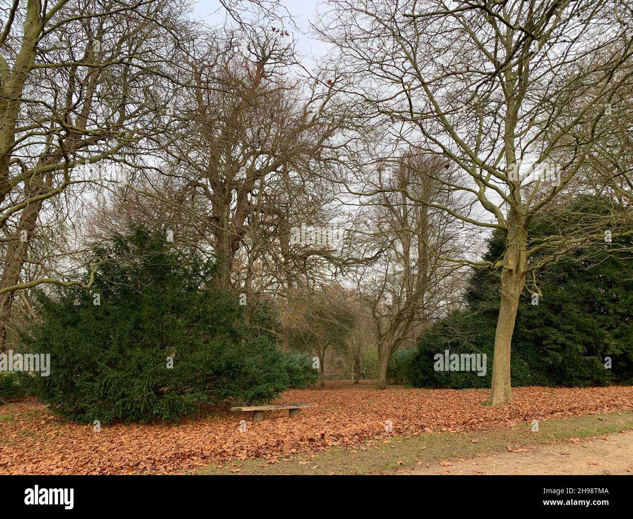 Stowe School and landscape gardens Northamptonshire UK Stock Photo