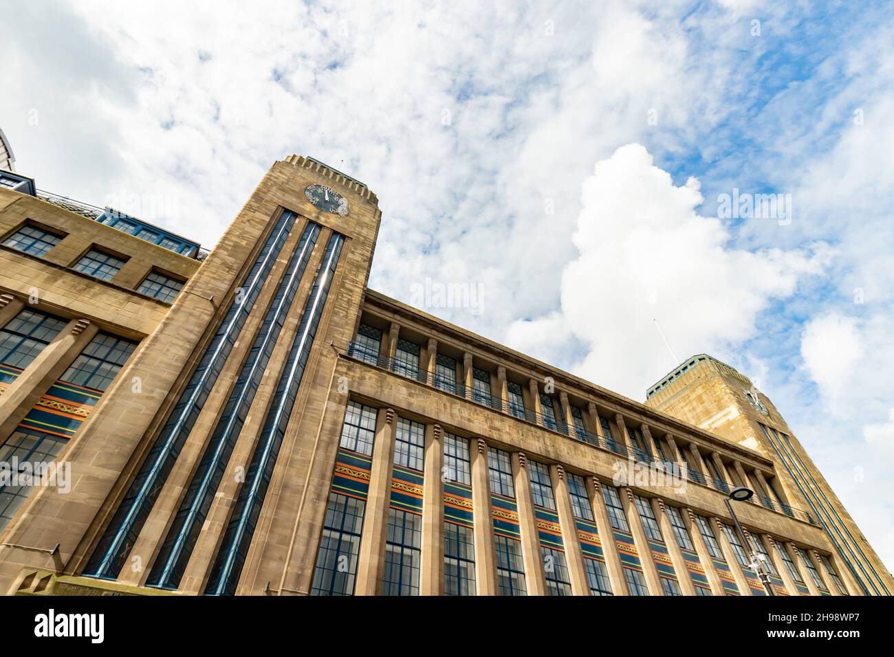 former co operative art deco building in Newgate st Newcastle upon Tyne UK, now a Premier Inn ...