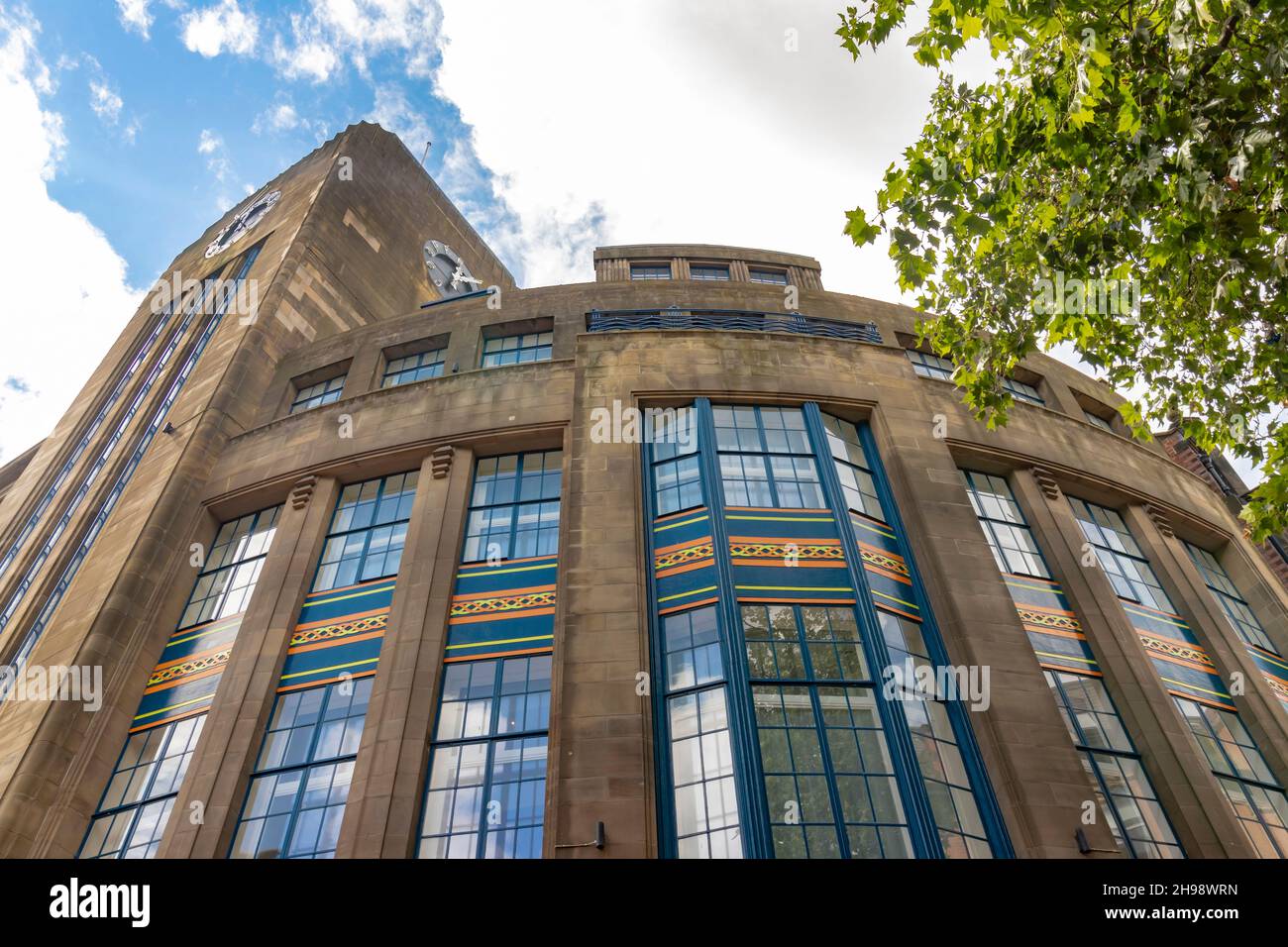former co operative art deco building in Newgate st Newcastle upon Tyne UK, now a Premier Inn ...