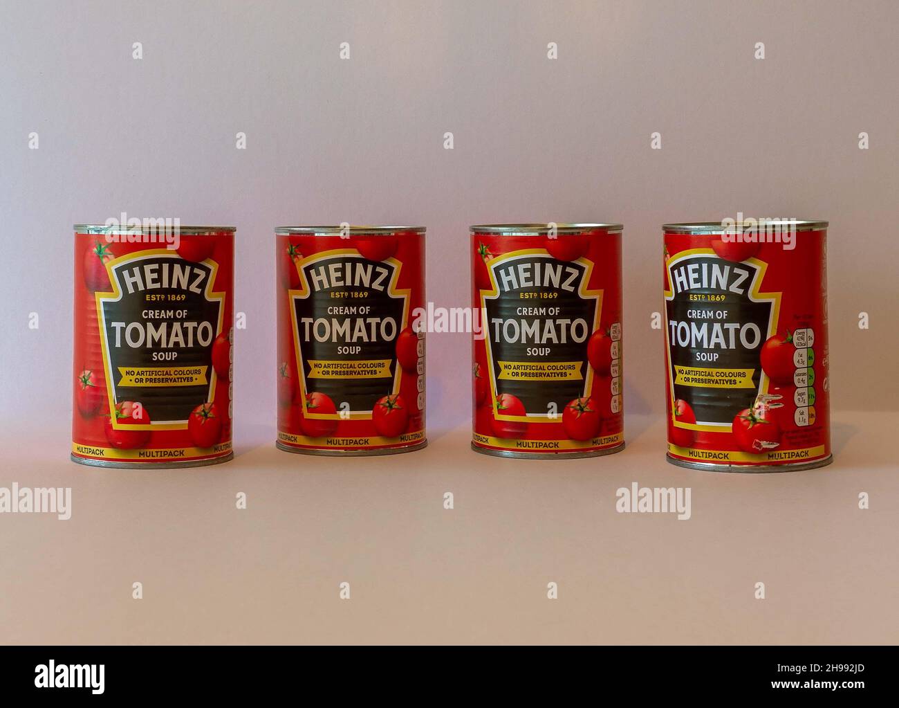 Heinz Tomato soup for lunchtime or dinner Stock Photo