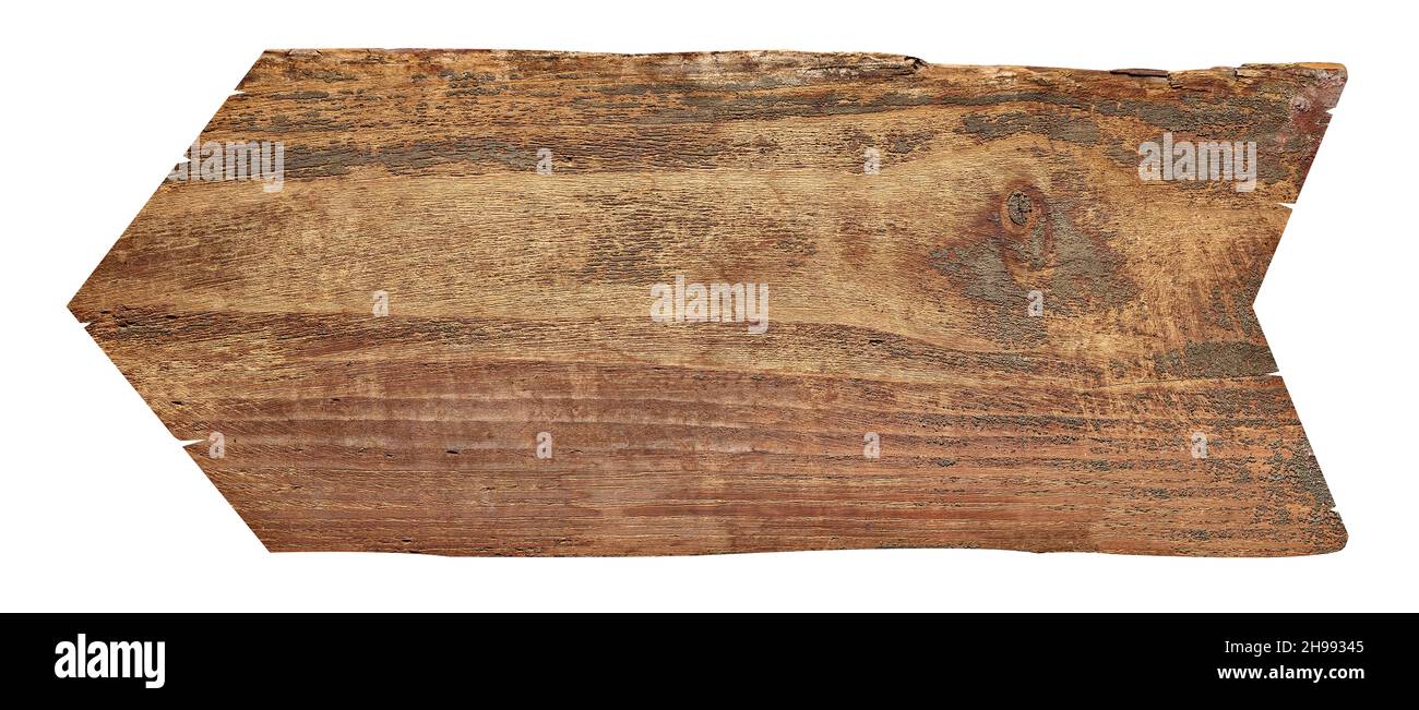 wood wooden sign arrow background board plank signpost Stock Photo - Alamy