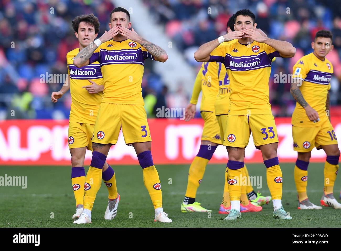 Bologna, Italy. 05th Dec, 2021. Cristiano Biraghi (Fiorentina