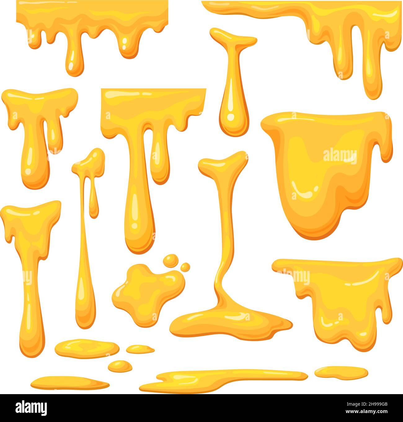 Syrup drips Stock Vector Images - Alamy