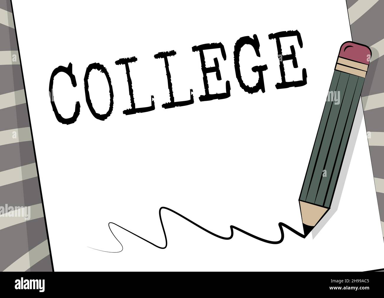 Writing displaying text College. Word Written on educational ...