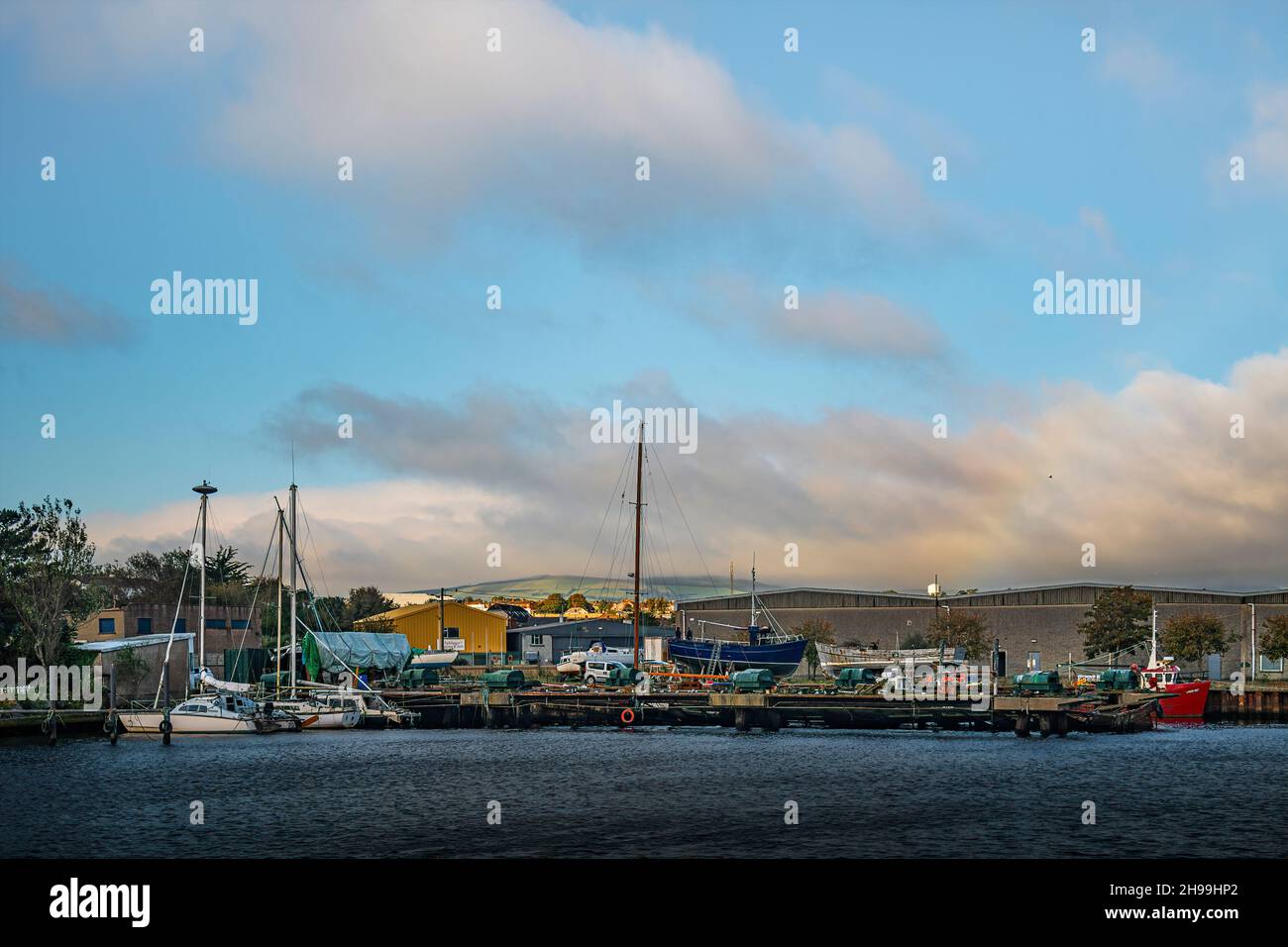 Arklow Port. Ireland Stock Photo - Alamy