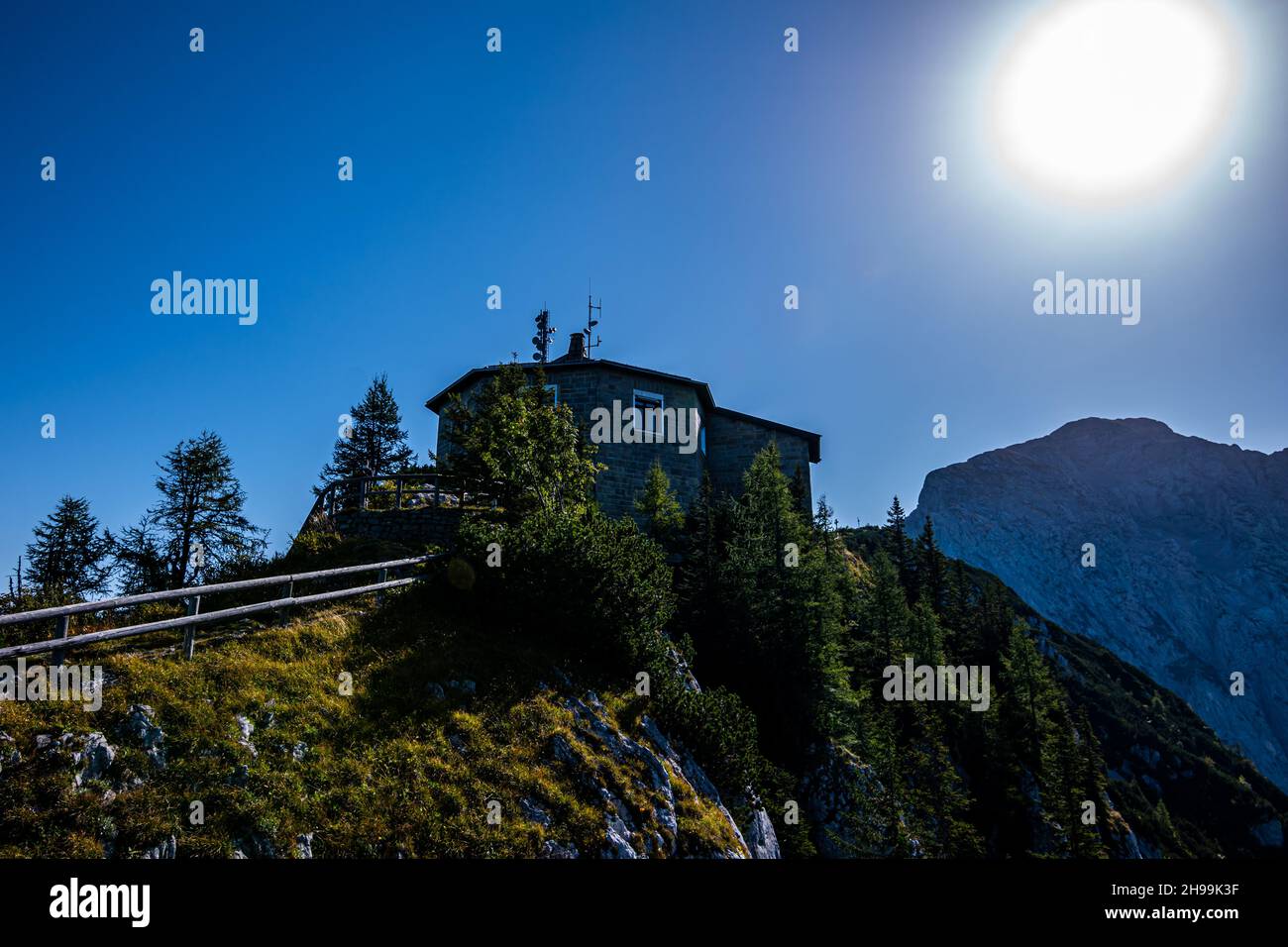 Kehlsteinhaus - Eagle's nest - famous structure on the top of the ...