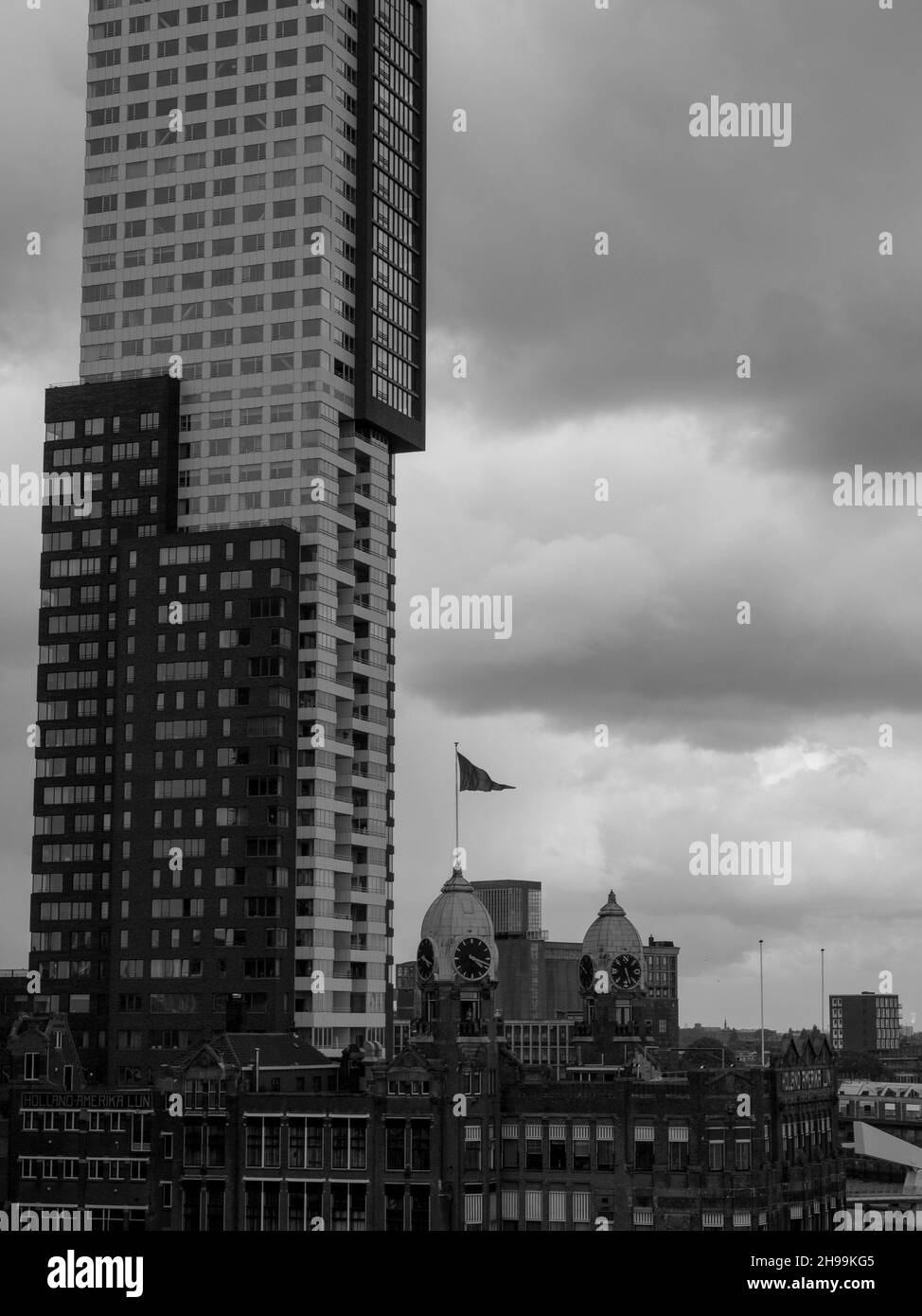 Rotterdam cruise Black and White Stock Photos & Images - Alamy