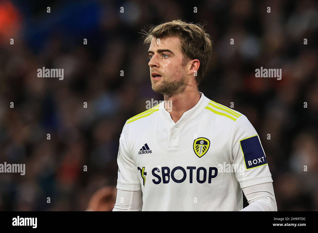 Patrick Bamford #9 of Leeds United during the game Stock Photo
