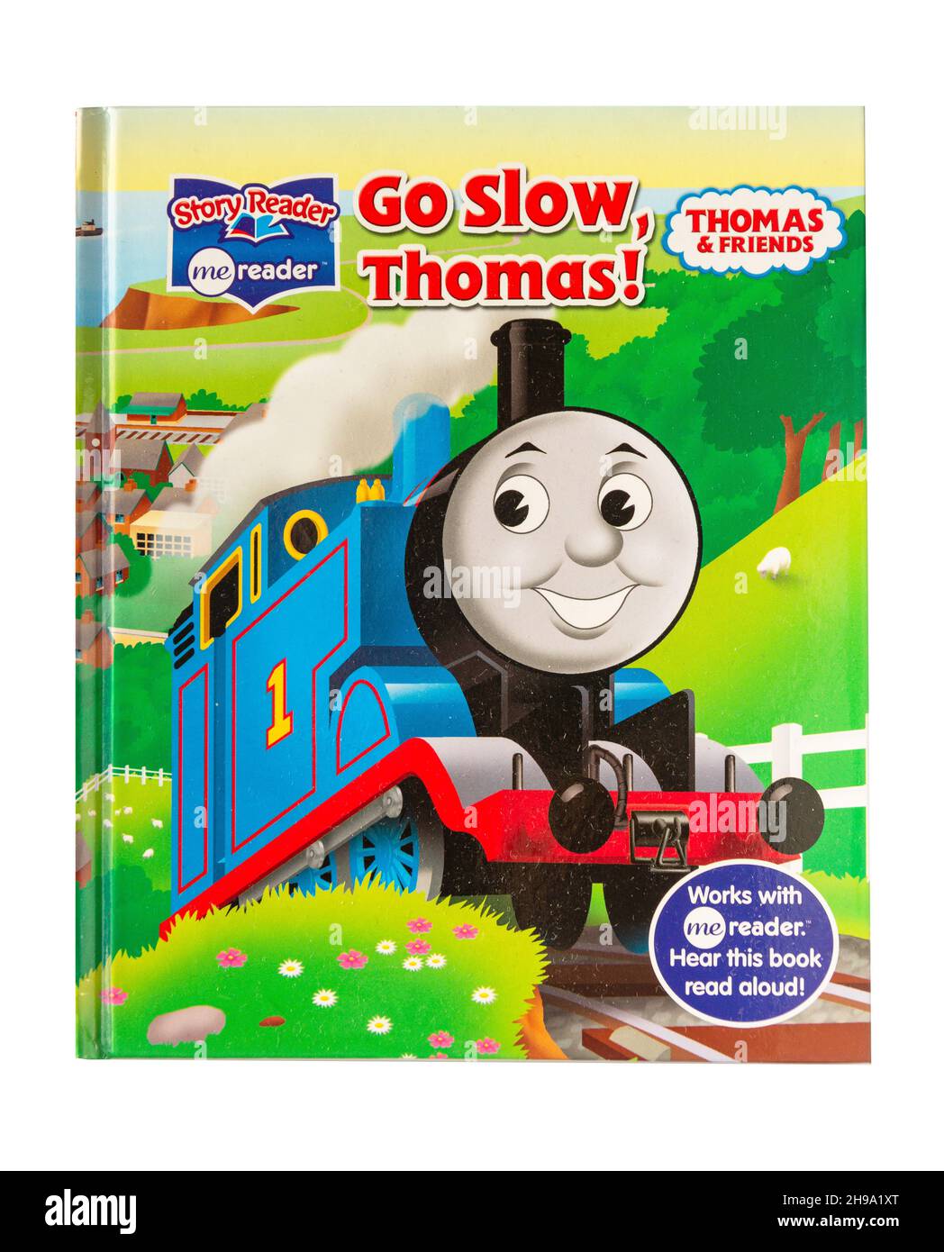 Go Slow Thomas! reader book, Greater London, England, United Kingdom Stock Photo