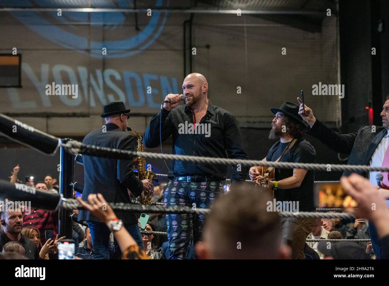 Cardiff, Wales, 5/12/21 Tyson Fury Gypsy King Party