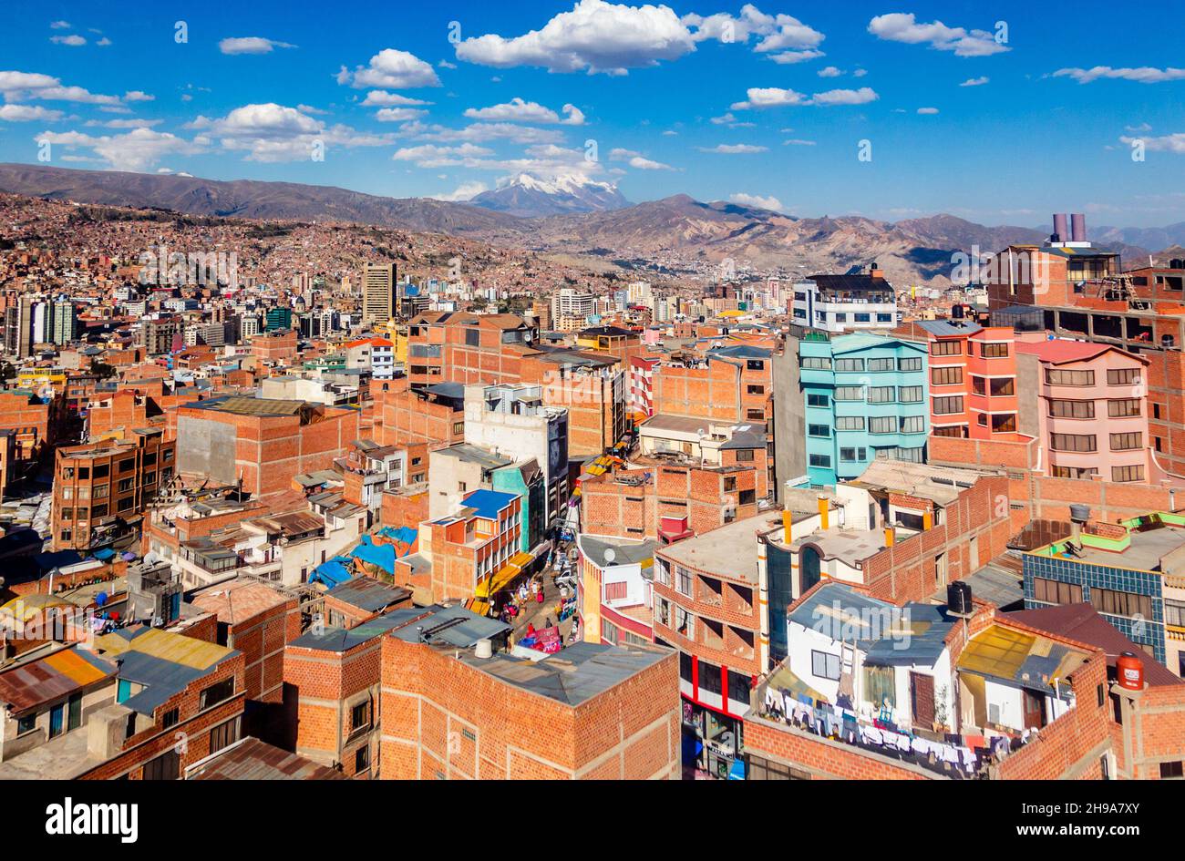 Streets of la paz hi-res stock photography and images - Alamy