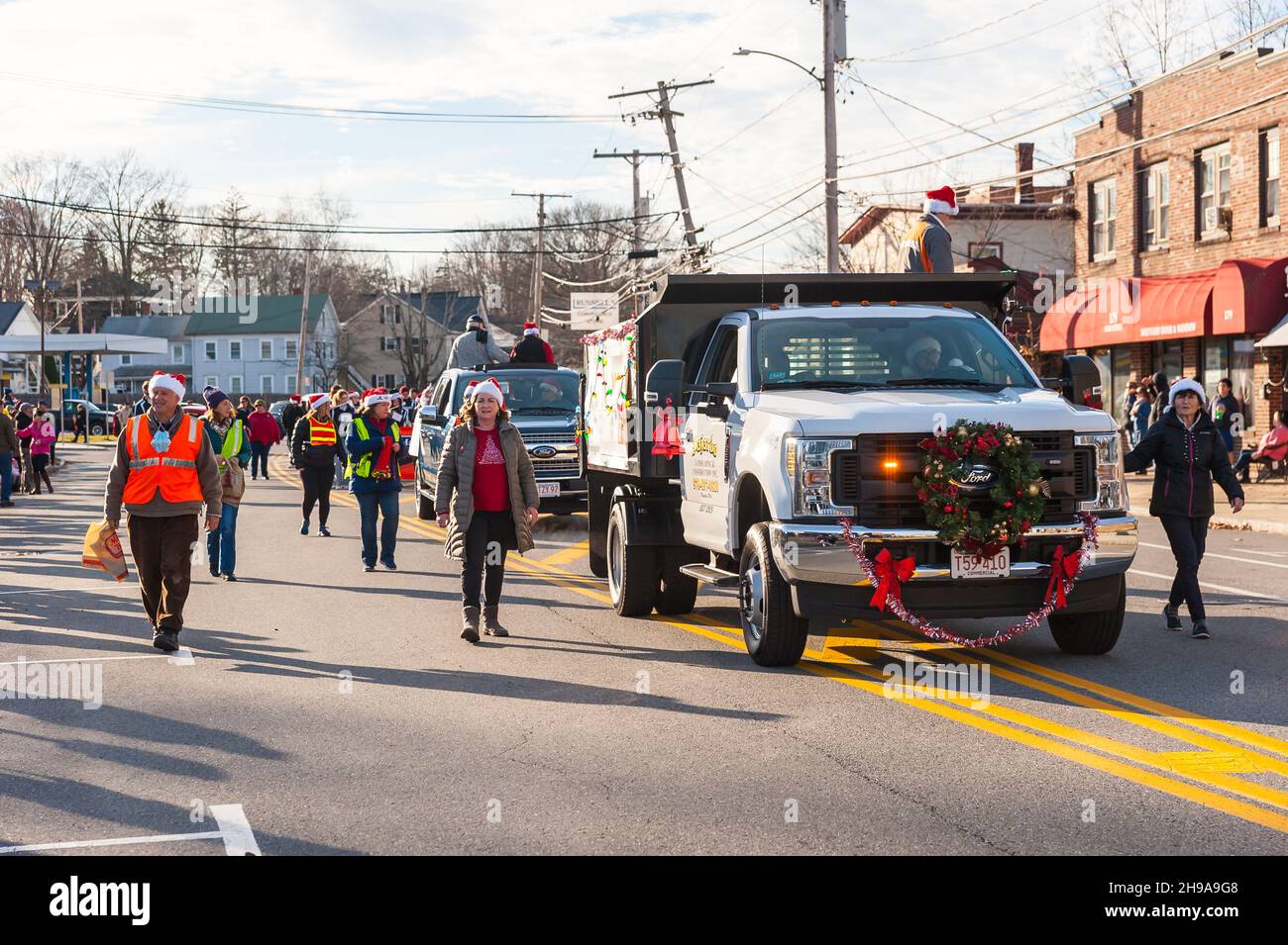 Maynard christmas and holiday parade hires stock photography and