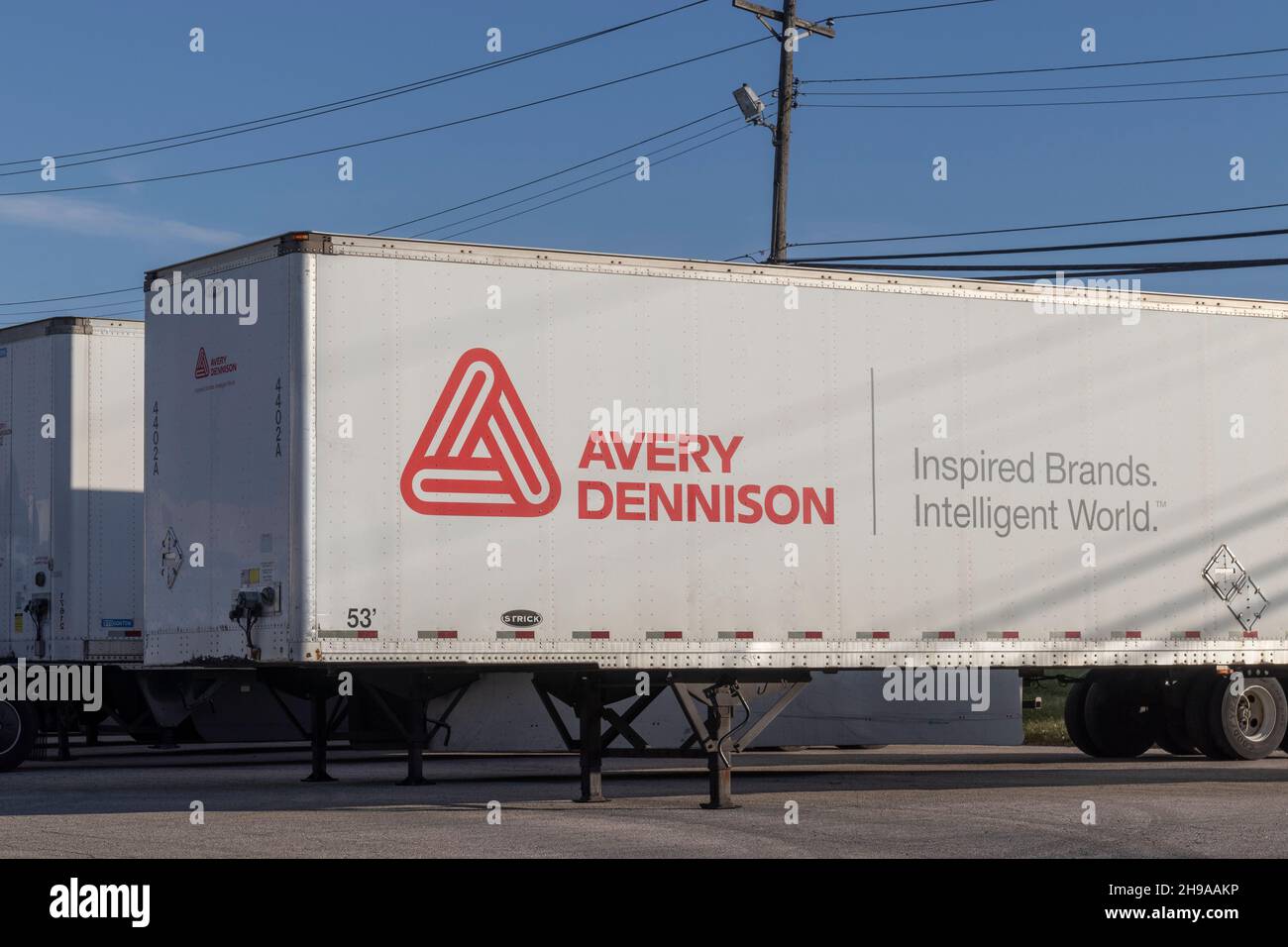 Cincinnati Circa December 2021 Avery Dennison plant. Avery Dennison