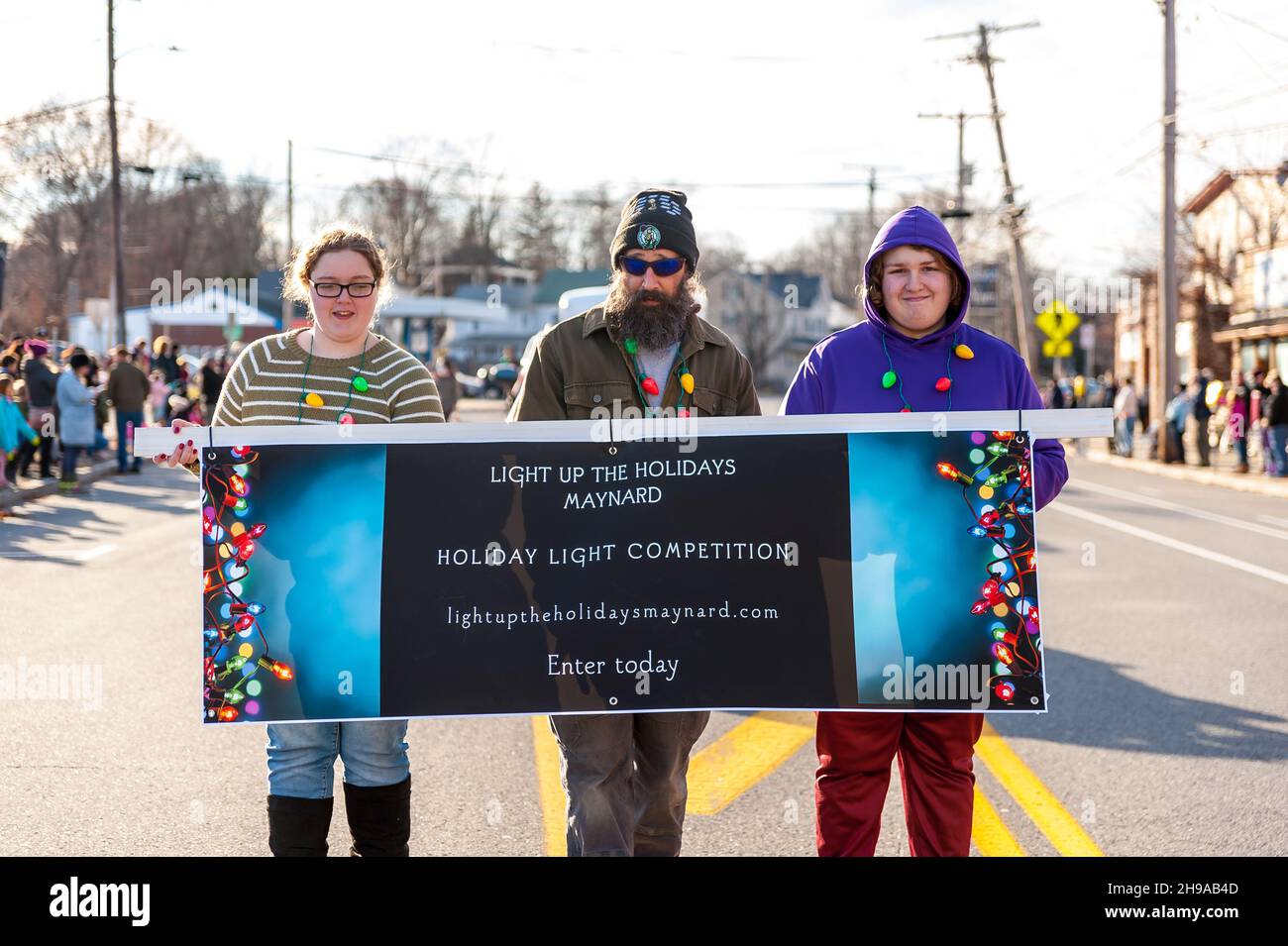 Maynard Christmas Parade 2022 Christmas Parade Of Lights High Resolution Stock Photography And Images -  Alamy