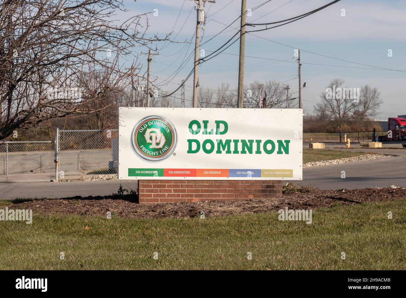 West Chester Circa December 2021 Old Dominion Freight Line location