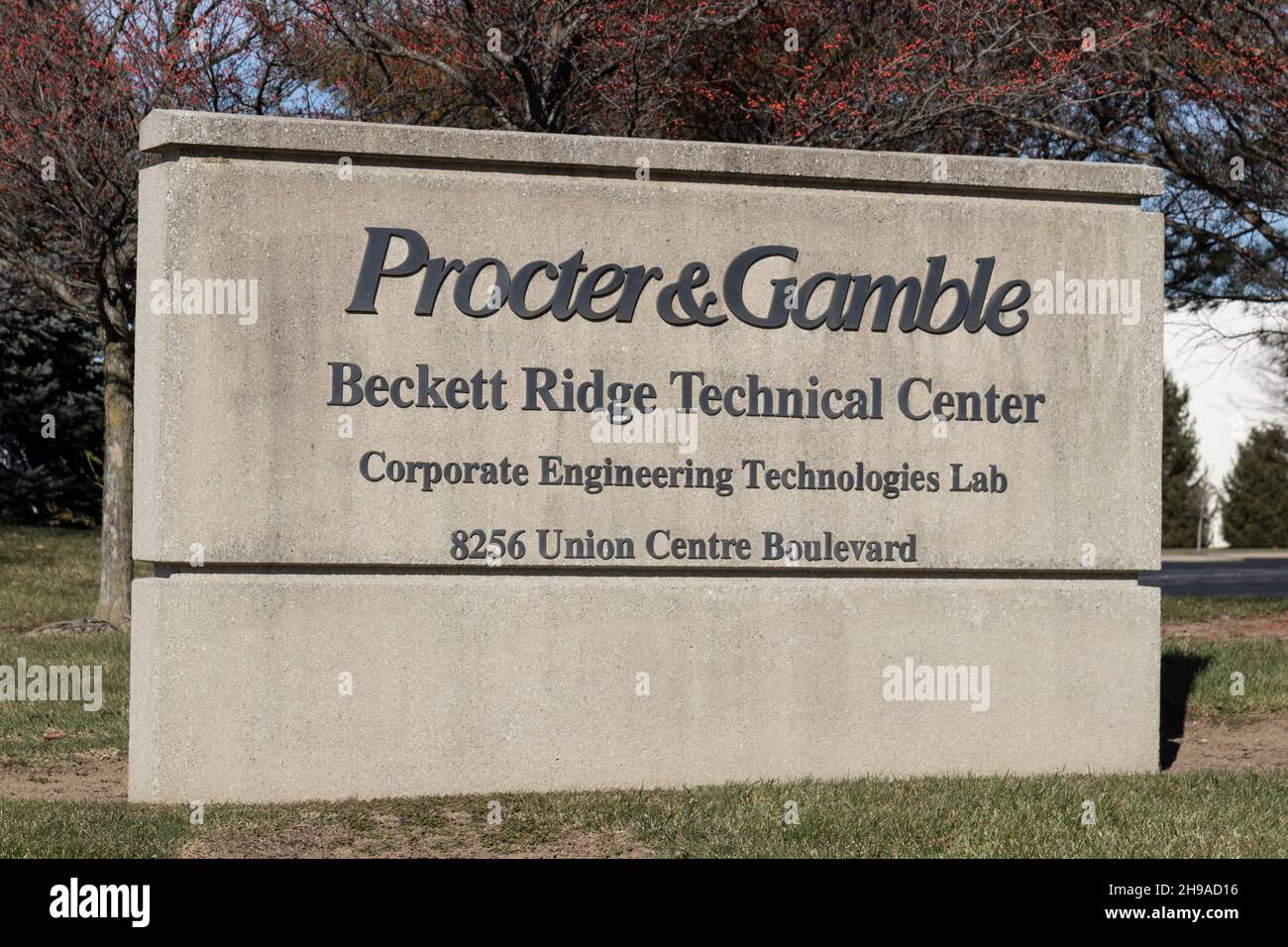 West Chester Circa December 2021 Procter & Gamble Beckett Ridge