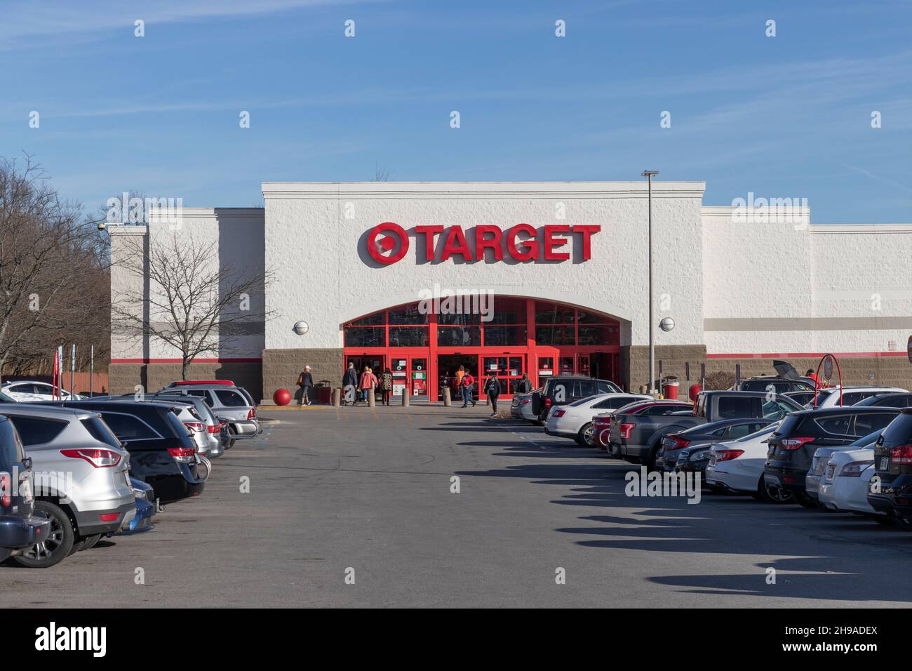 Cincinnati Circa December 2021 Target Retail Store. Target Sells