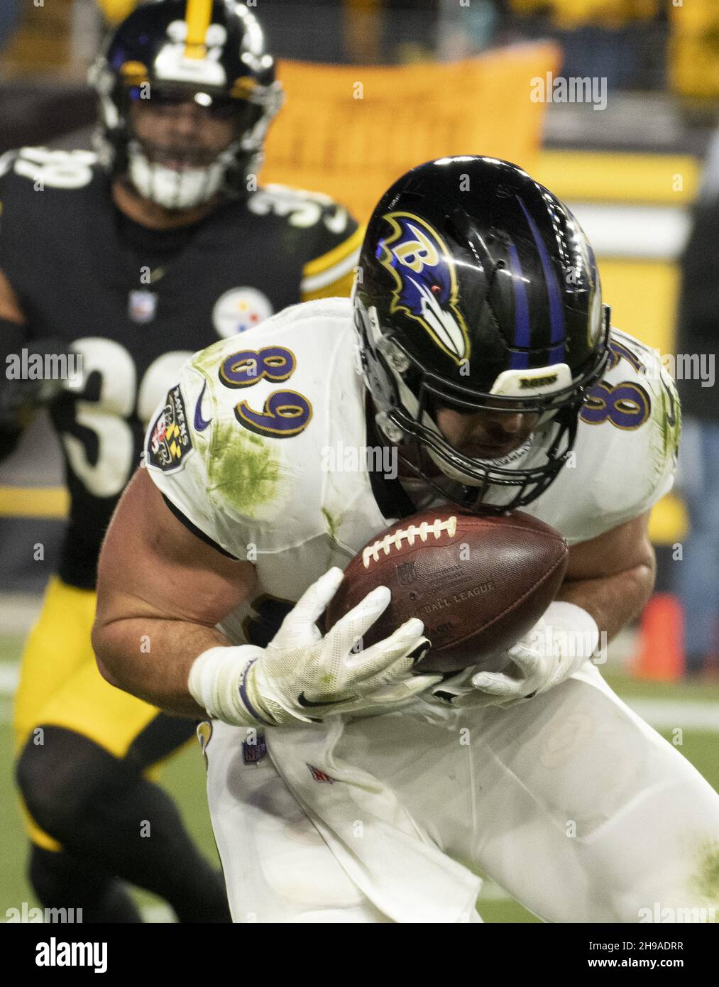 Pittsburgh Steelers tight end Matt Spaeth (89) in a game against the  Minnesota Vikings at Heinz field in Pittsburgh PA. Pittsburgh won the game  27-17. (Credit Image: © Mark Konezny/Southcreek Global/ZUMApress.com Stock