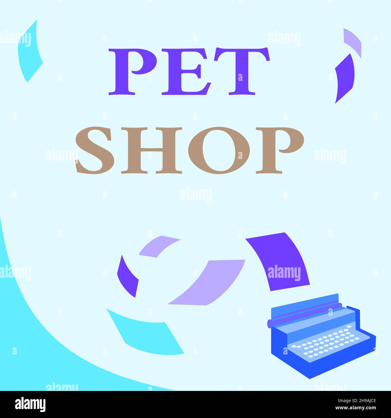 Conceptual caption Pet Shop. Word Written on Retail business that sells