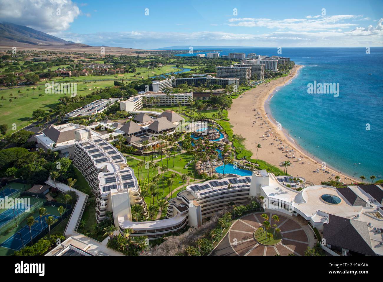 Kaanapali, Maui, Hawaii Stock Photo Alamy
