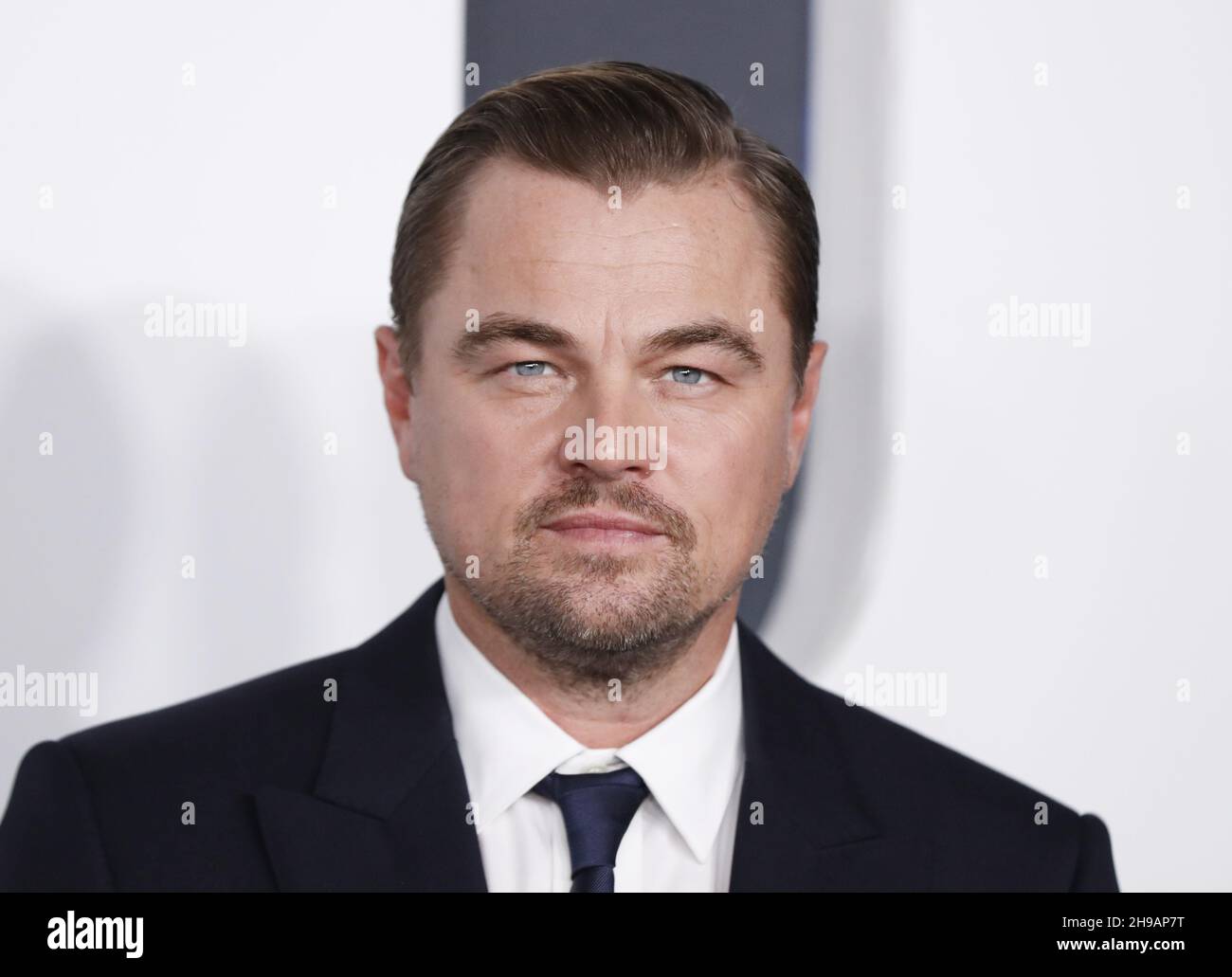 New York, United States. 05th Dec, 2021. Leonardo DiCaprio arrives on the red carpet at the world premiere of Netflix's 'Don't Look Up' on Sunday, December 05, 2021 in New York City. Photo by John Angelillo/UPI Credit: UPI/Alamy Live News Stock Photo