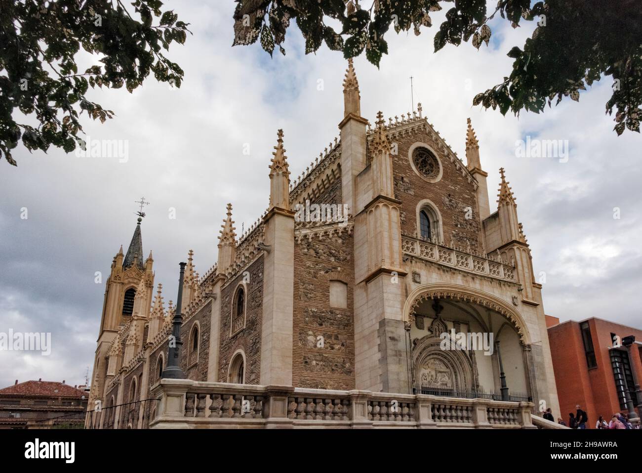 San Jeronimo el Real (St Jerome the Royal), a Roman Catholic church, Madrid, Spain Stock Photo