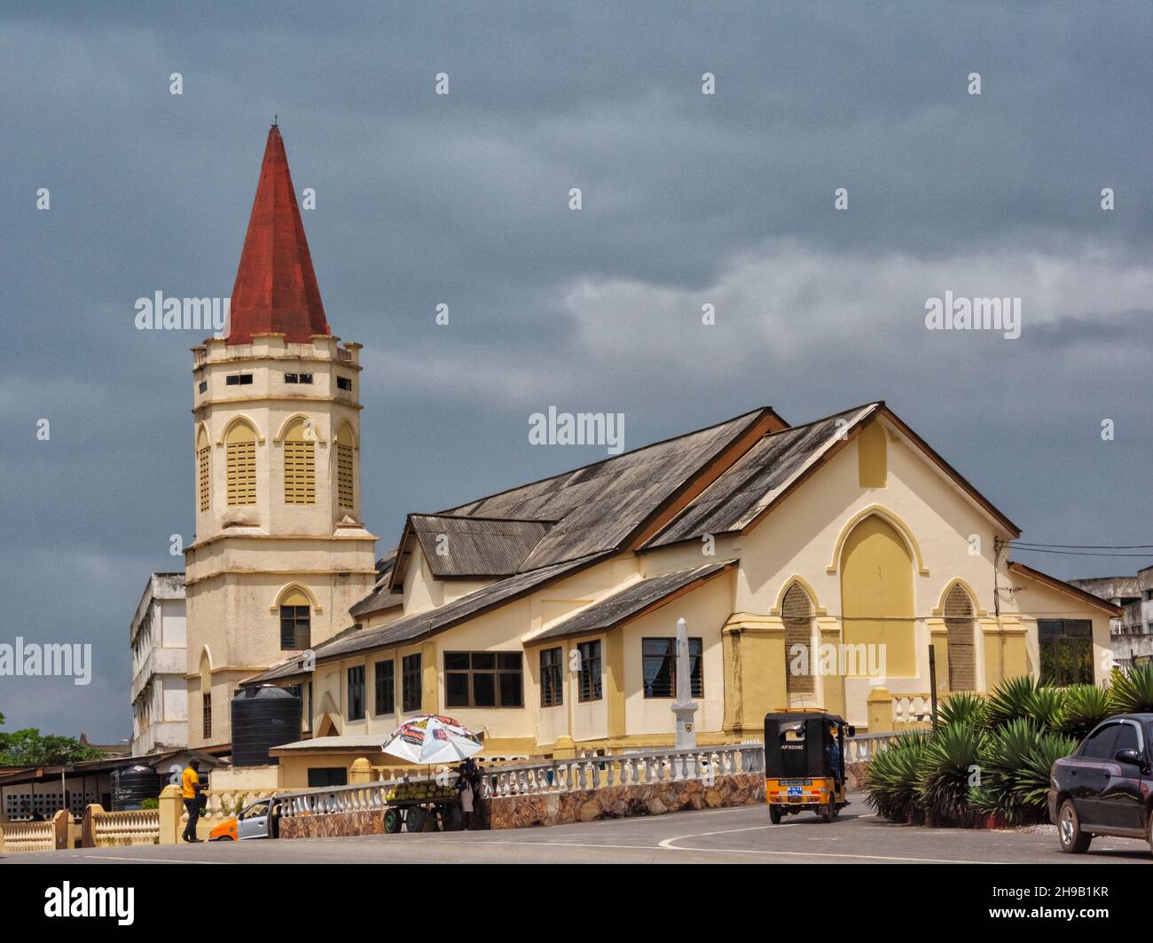 Christ Church Cathedral, Cape Coast, Central Region, Ghana Stock Photo