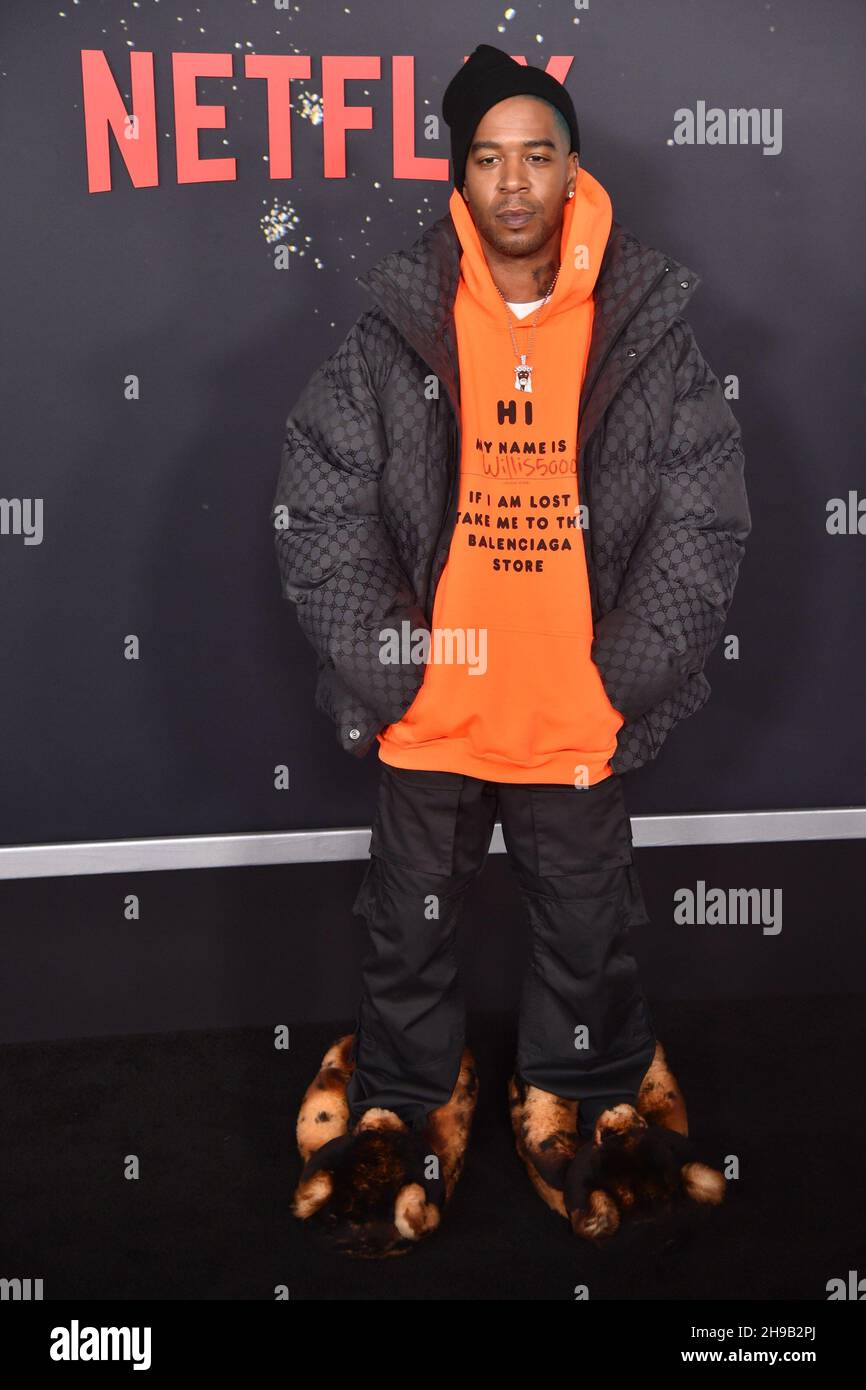 New York, NY, USA. 5th Dec, 2021. Kid Cudi at arrivals for Netflix