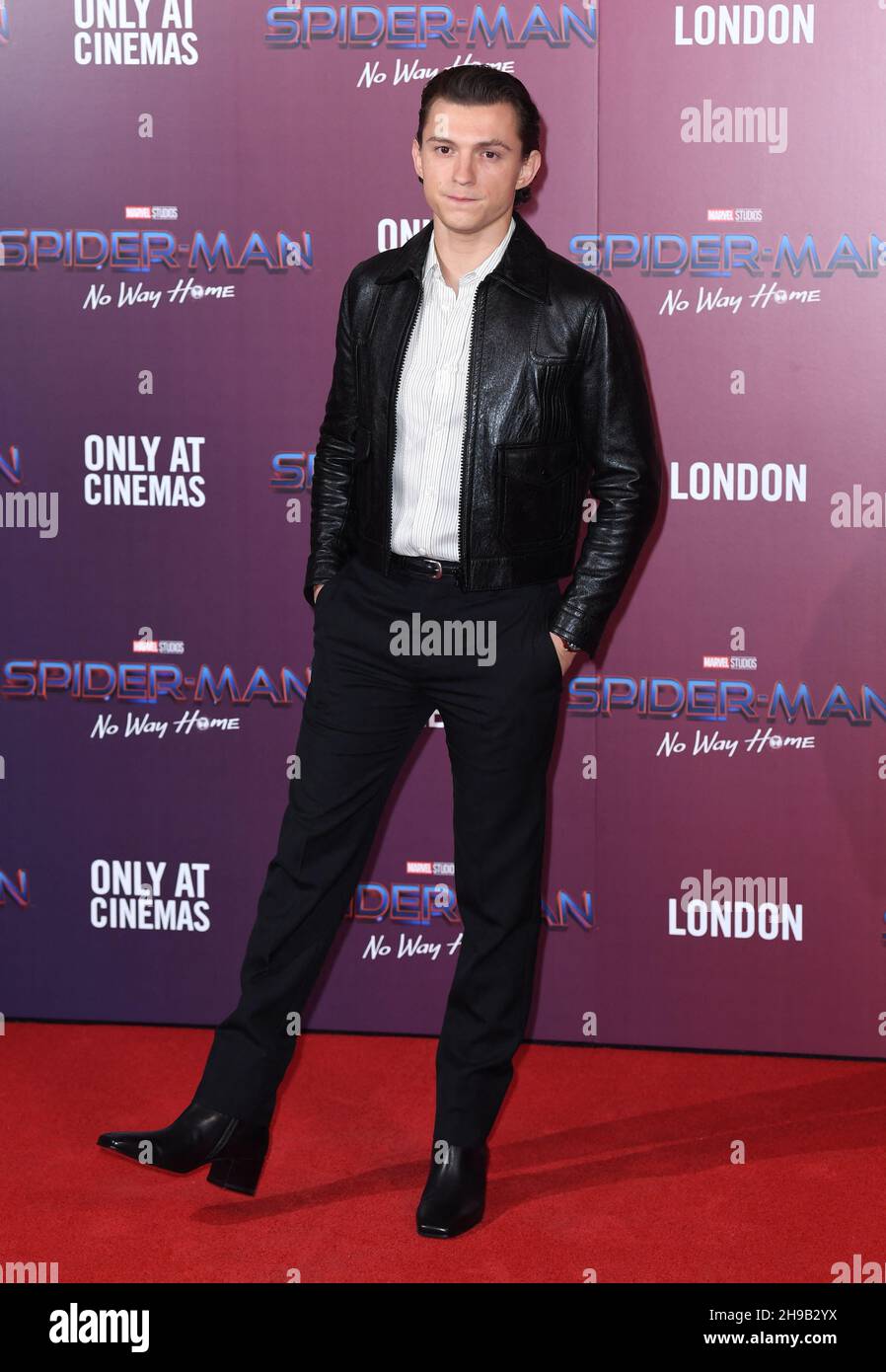London, UK. 05th Dec, 2021. Tom Holland at the Spider-Man No Way Home Photocall, on November 9th, 2021 in London, UK. Photo by Stuart Hardy/ABACAPRESS.COM Credit: Abaca Press/Alamy Live News Stock Photo