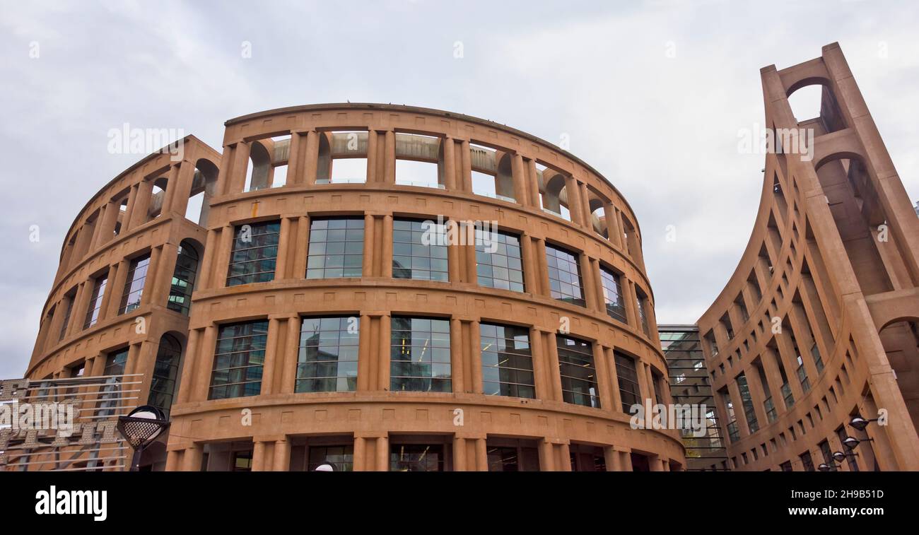 Vancouver Public Library, Vancouver, BC, Canada Stock Photo