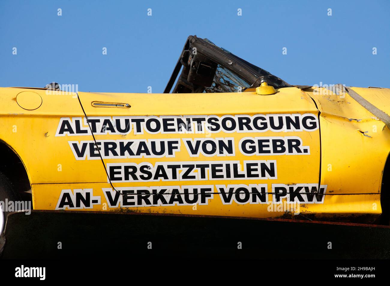 Car junkyard scrap yard germany hires stock photography and images Alamy