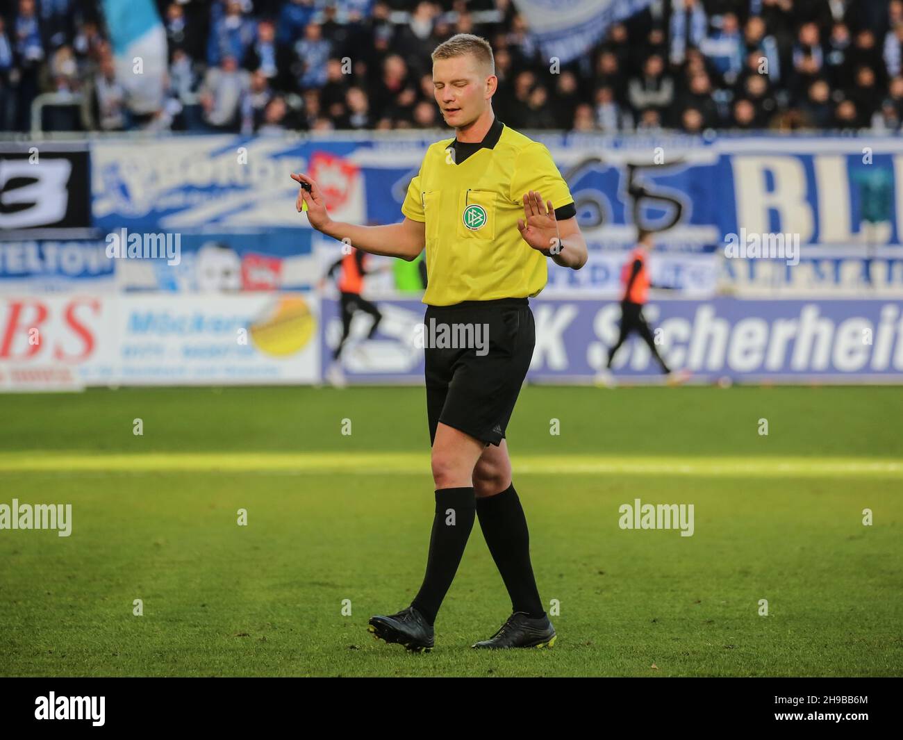 Ron Berlinski SC Verl in the game 1. FC Magdeburg vs. SC Verl