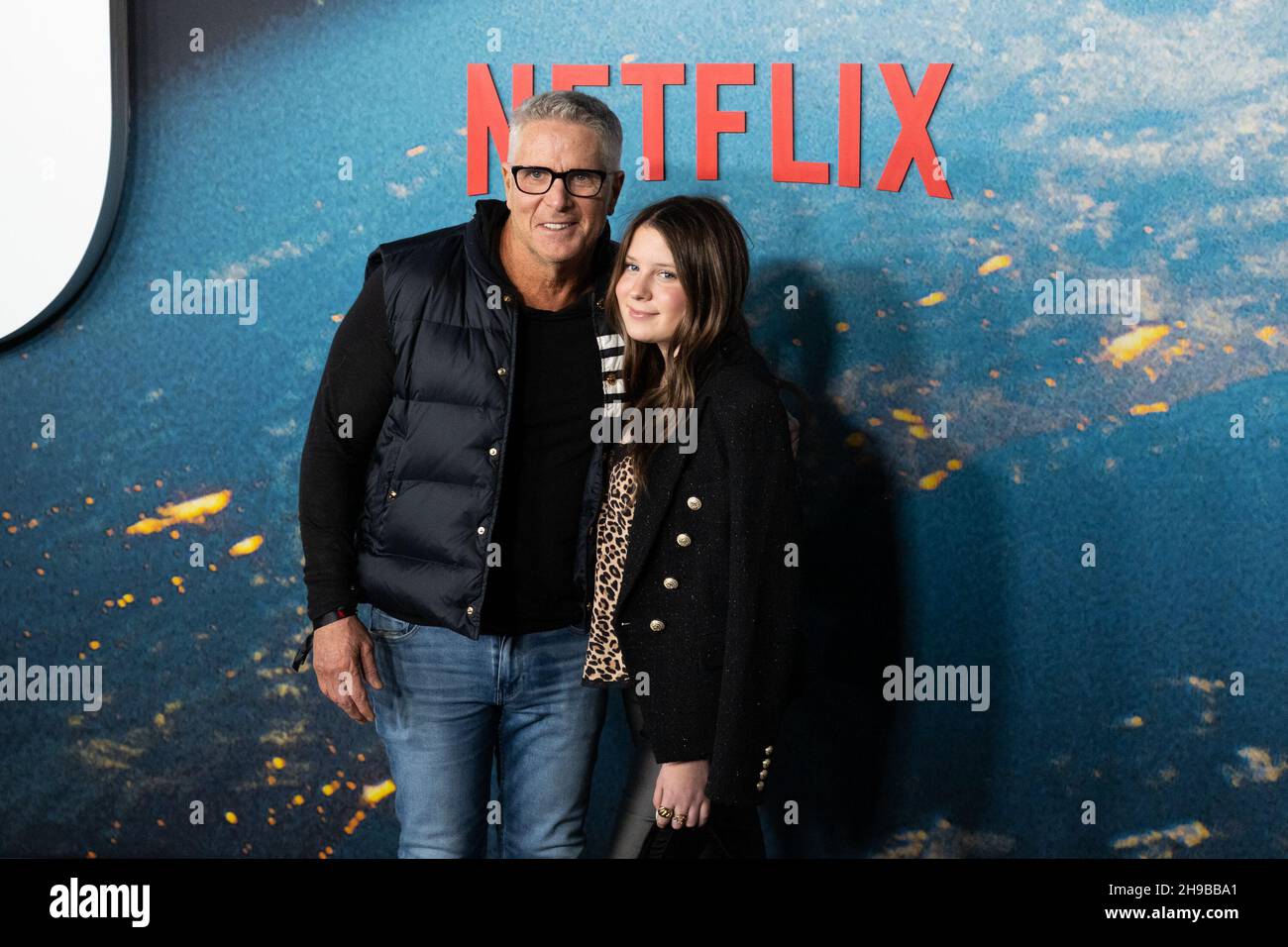 New York, USA. 05th Dec, 2021. Donny Deutsch (L) attends the world premiere of the Netflix star-studded comedy “Don't Look Up” at Jazz at Lincoln Center in New York, New York, on Dec. 5, 2021. (Photo by Gabriele Holtermann/Sipa USA) Credit: Sipa USA/Alamy Live News Stock Photo