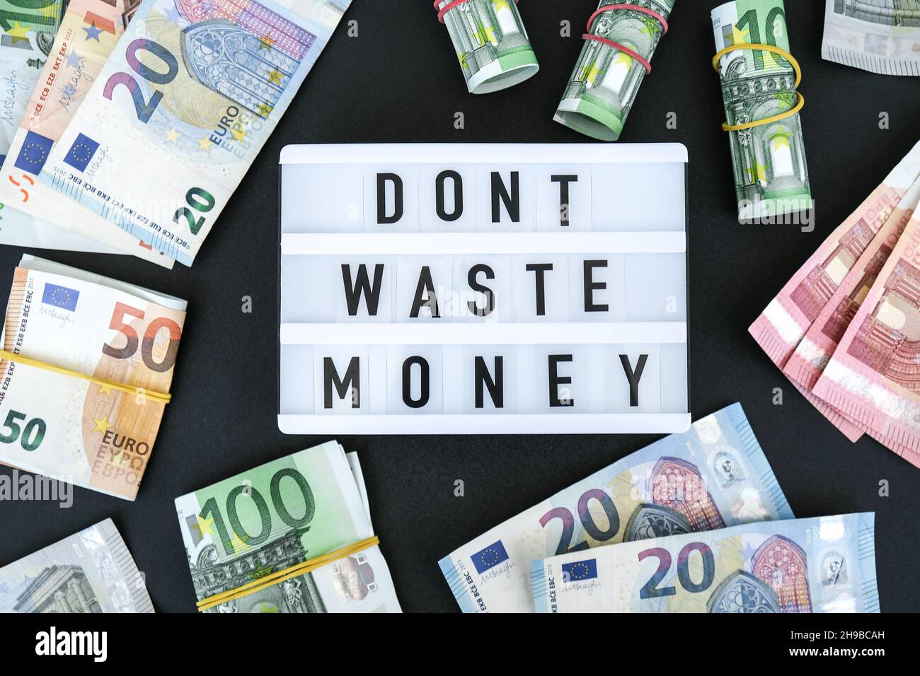 Dont waste our money hires stock photography and images Alamy