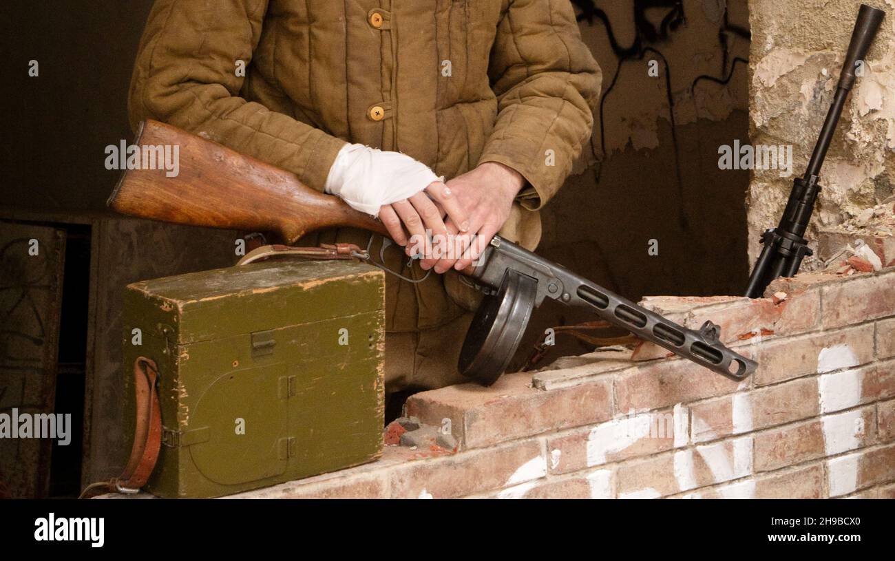 Soviet ww2 weapon infantry hi-res stock photography and images - Alamy