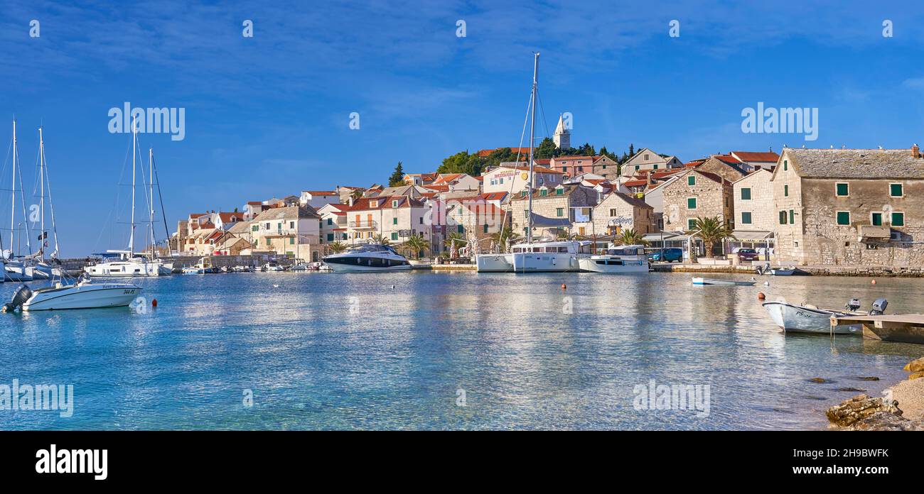 Primosten, Dalmatia, Croatia Stock Photo
