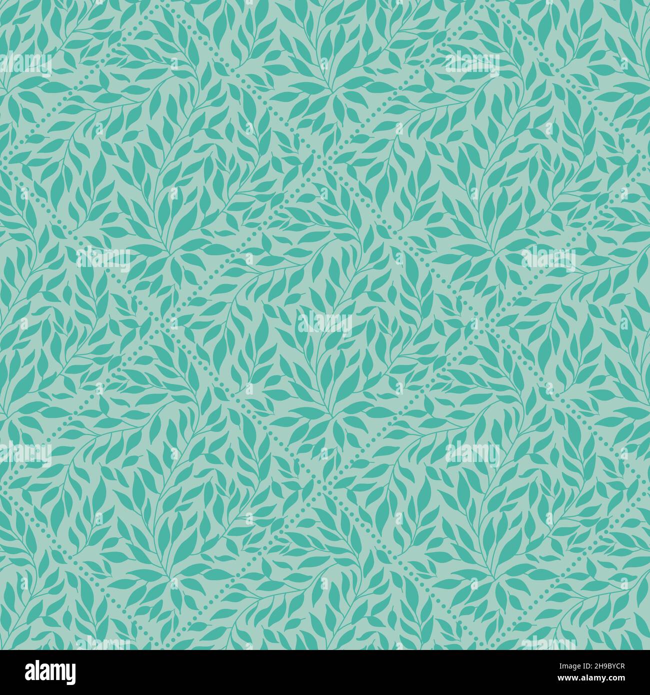 Vector floral seamless pattern Stock Vector