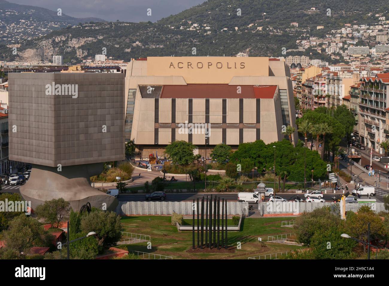 Nice acropolis palace of congresses and exhibitions hi-res stock ...