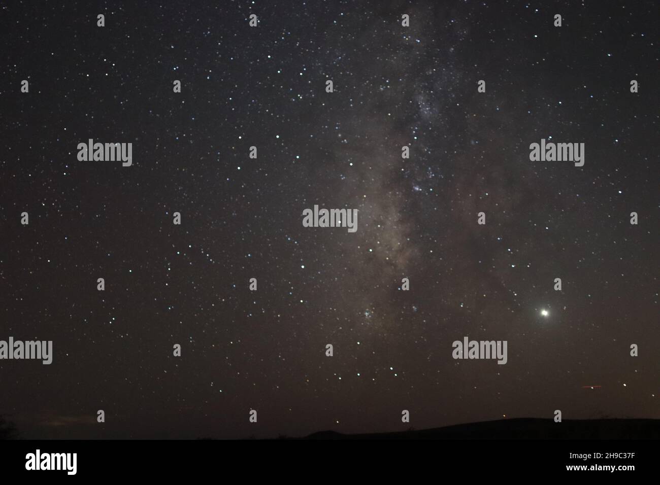 Beautiful shot of Milky Way galaxy in a starry sky Stock Photo - Alamy