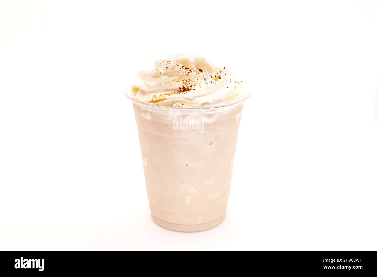 Classic frappe with whipped cream and coffee grains sprinkled on top Stock  Photo - Alamy