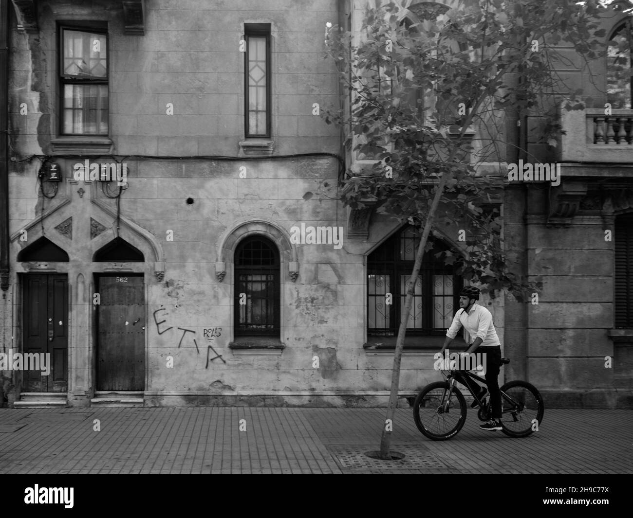 Chile, Santiago de Chile, Streetphotography Stock Photo - Alamy