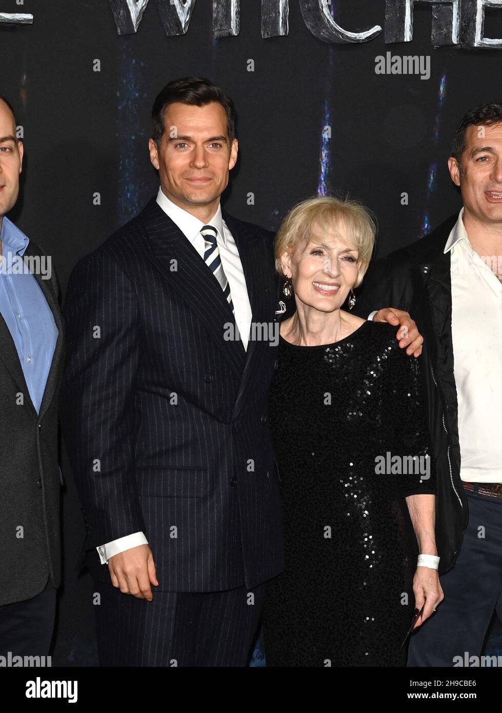 Henry Cavill with his brothers and mum