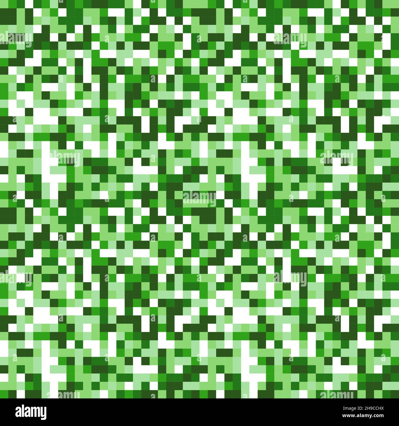 Pixel background. Glitch backdrop with squares. Banner error. Vector geometric abstract modern illustration Stock Vector