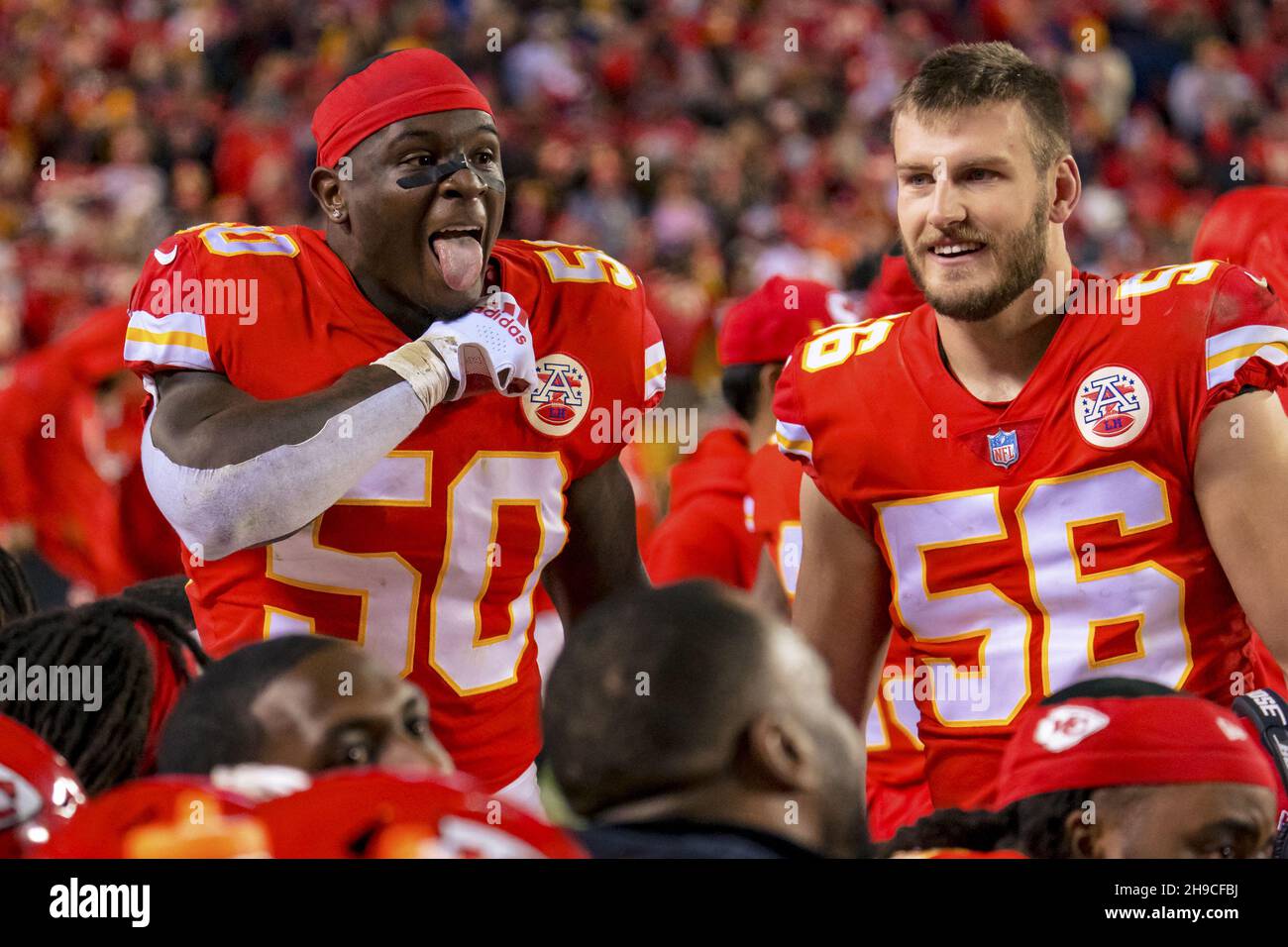 Kansas City Chiefs quarterback Patrick Mahomes (15) against the Denver  Broncos during the first half of an NFL football game Saturday, Jan. 8,  2022, in Denver. (AP Photo/David Zalubowski Stock Photo - Alamy