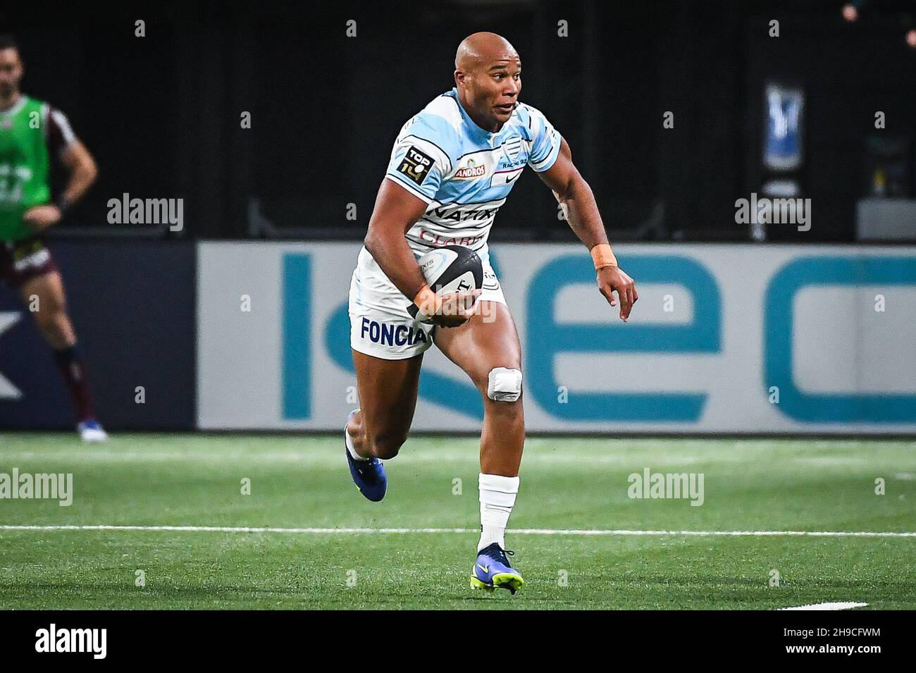 Teddy Rugsbe Teddy THOMAS of Racing 92 during the French championship Top 14 rugby ...