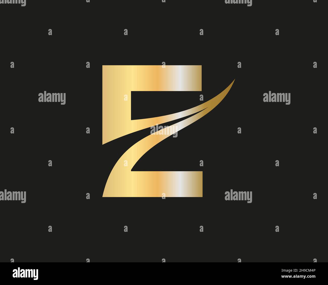Letter e logo hi-res stock photography and images - Alamy