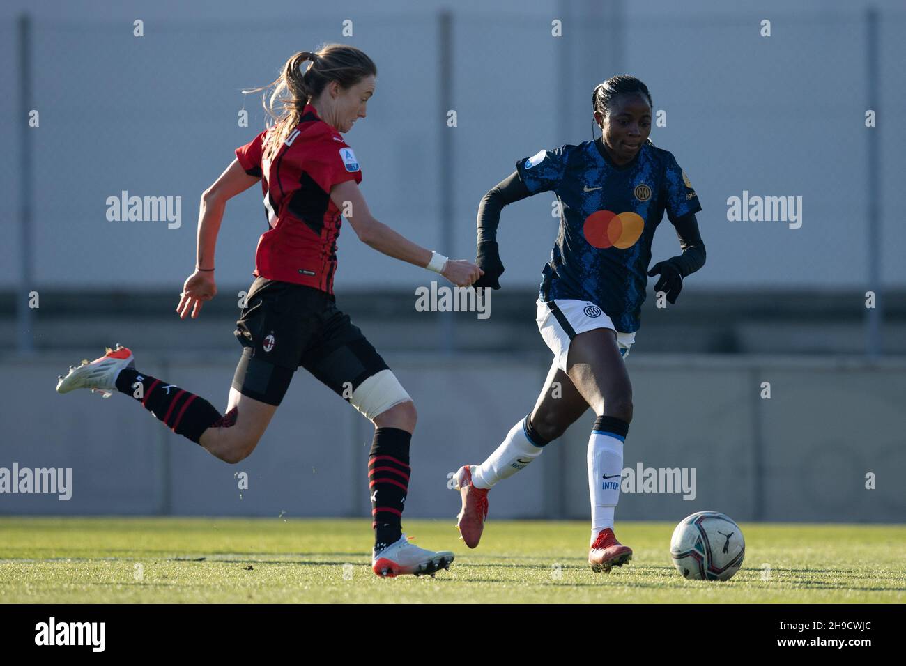 Christy Grimshaw (AC Milan) during AC Milan vs ACF Fiorentina femminile,  Italian football Serie A Women mat - Photo .LiveMedia/Francesco Scaccianoce  Stock Photo - Alamy