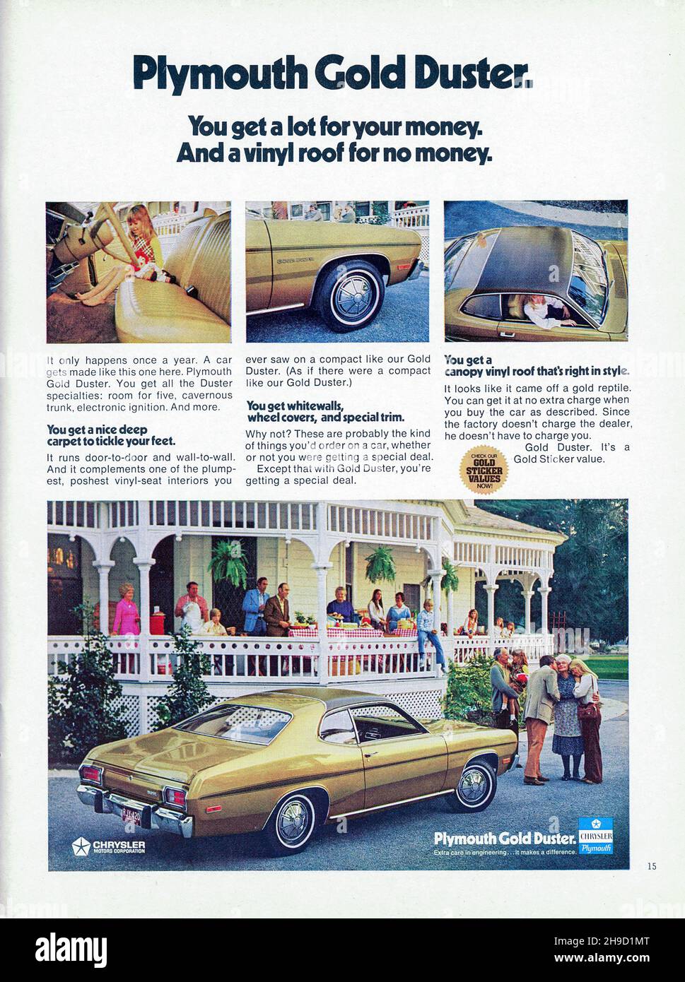 May 1973 'Playboy' issue advertising, USA Stock Photo