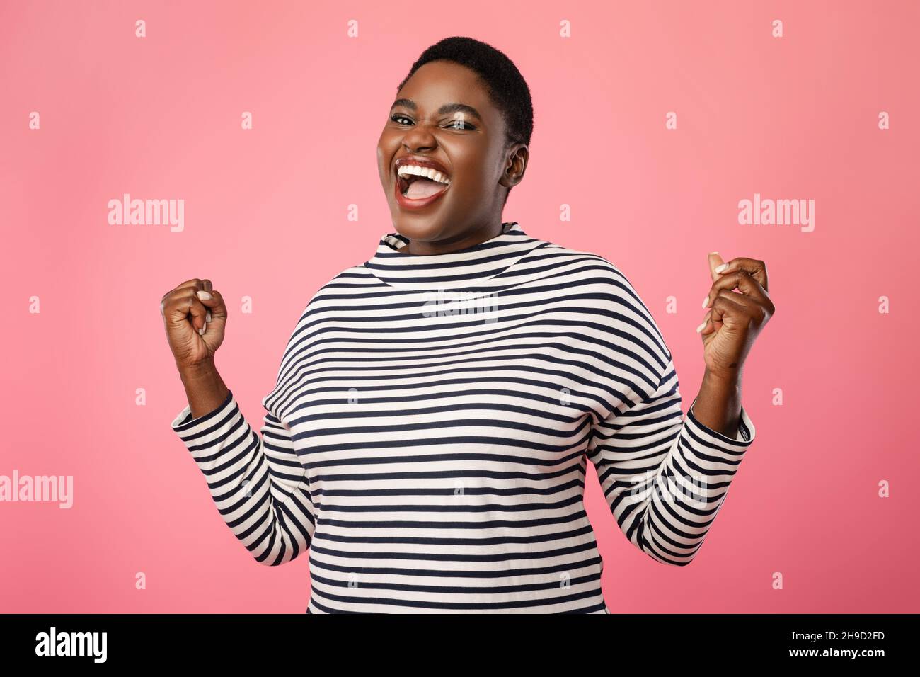 Plus size female fashion model hi-res stock photography and images - Alamy
