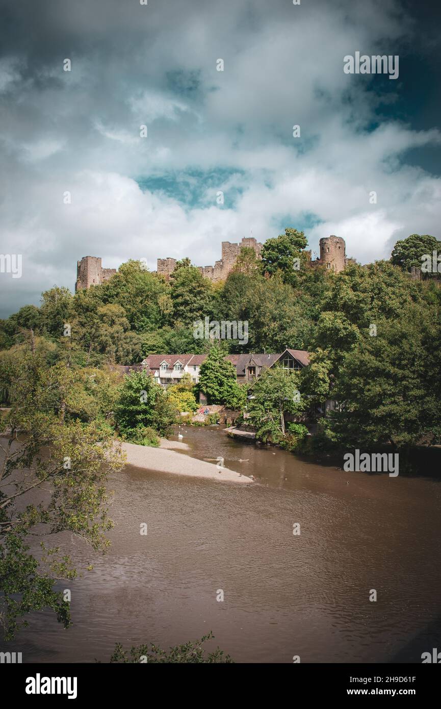 Summer Photographs of Ludlow is August Stock Photo